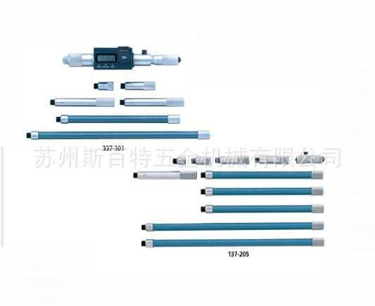 日本三豐 批發 數顯接桿式內徑千分尺 137.337系列 接長桿型工廠,批發,進口,代購