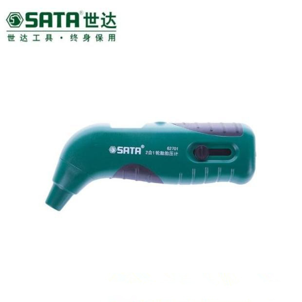 Sata/世達 2合1輪胎汽保工具便攜式胎壓計胎壓表氣壓表 62701批發・進口・工廠・代買・代購