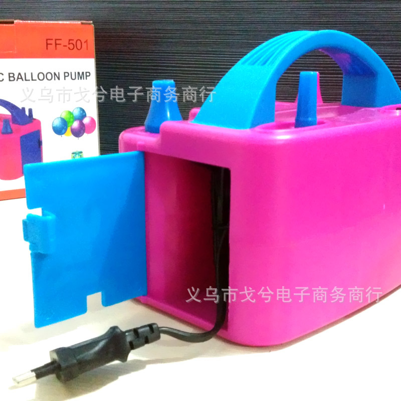氣球電動充氣機 電動打氣筒 氣球充氣泵 雙孔氣球充 氣球充氣筒批發・進口・工廠・代買・代購