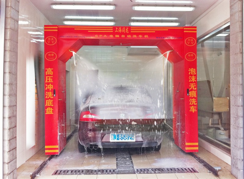 上海闊龍518B型自動洗車機 半自動電腦洗車機價格多少錢廠傢直銷批發・進口・工廠・代買・代購