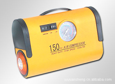 LS4023 Air compressor 車載用3合1，電動測壓/照明/警示充氣泵工廠,批發,進口,代購