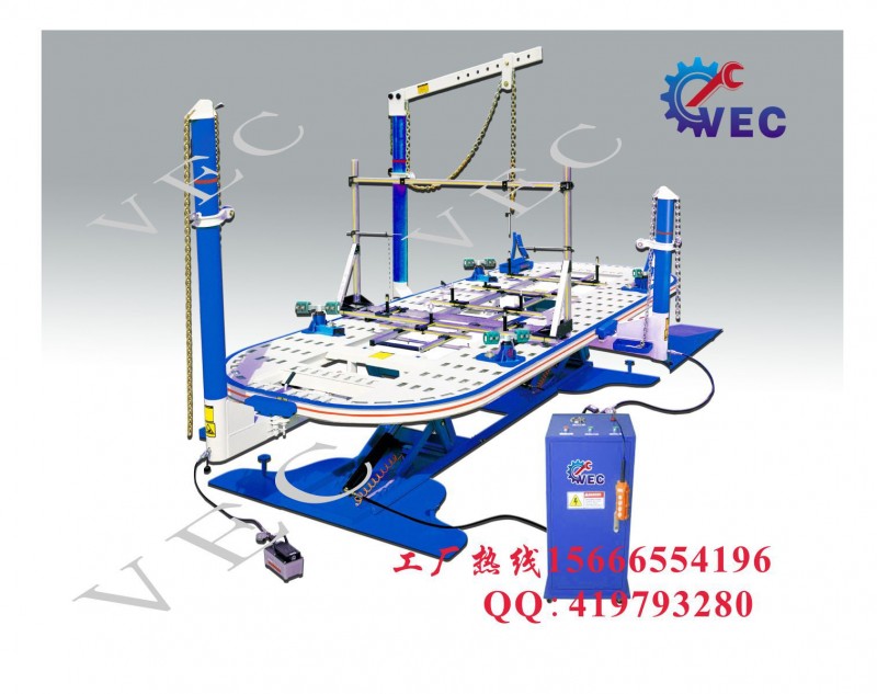 VEC牌工廠直銷高質量集中控製豪華款車身大梁校正機工廠,批發,進口,代購