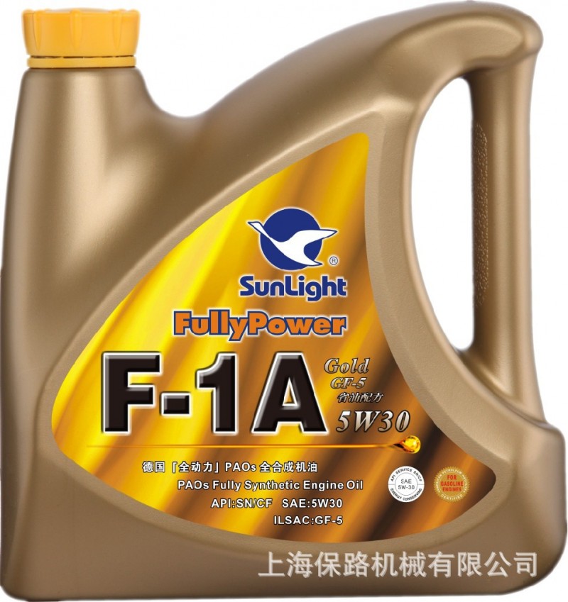 全動力特級全合成發動機油 F-1A 5W30工廠,批發,進口,代購