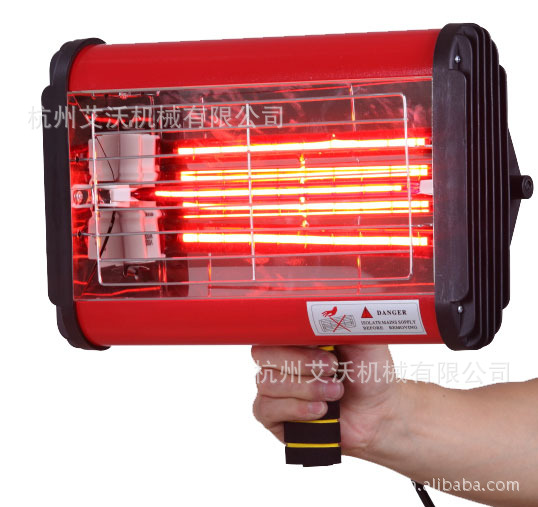 手持式紅外線烤漆燈 便攜式烤漆燈 加熱固化燈 鍍膜熱貼工廠,批發,進口,代購