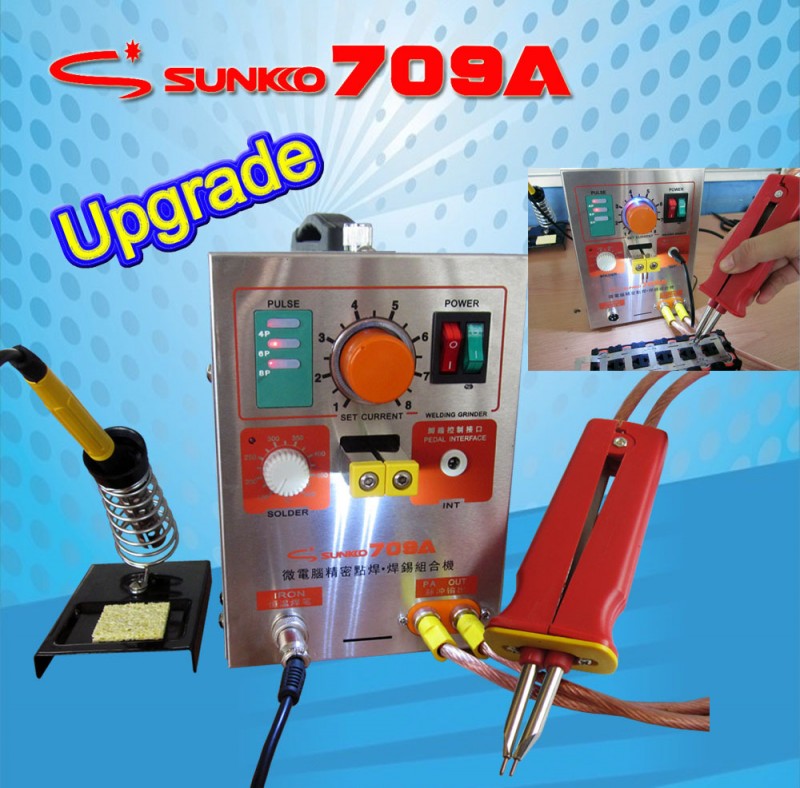 SUNKKO709A大功率手持式電池點焊機 電池組專用點焊機 電池碰焊機批發・進口・工廠・代買・代購
