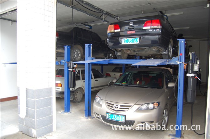 傢庭停車 立體停車 簡易停車 停車設備 立體停車設備停車四柱設備工廠,批發,進口,代購