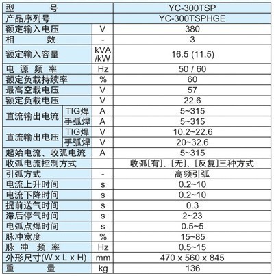 唐山松下焊機代理|松下直流氬弧焊機YC-300TSP |松下焊機配件銷售工廠,批發,進口,代購