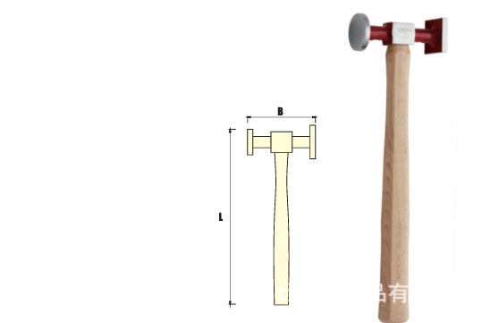 捷科JETECH HSW-1標準鈑金錘 汽車鈑金整形工具鈑金錘木柄鈑金錘工廠,批發,進口,代購