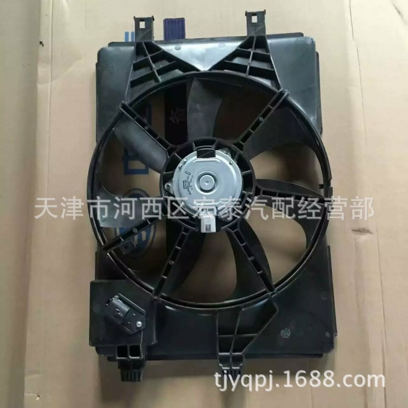 低價供應天津一汽駿派D60水箱散熱器風扇總成工廠,批發,進口,代購