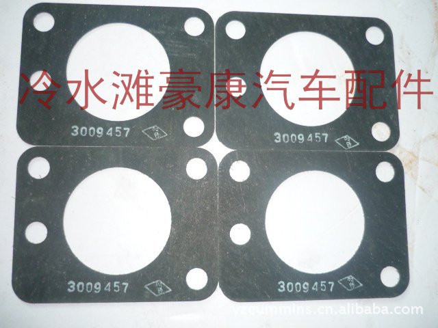 供應康明斯發動機、發電機組配件NTA855節溫器殼支架襯墊3009457工廠,批發,進口,代購