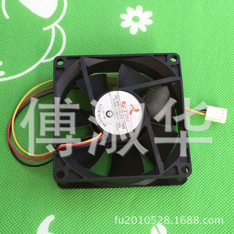 8025 無刷散熱風扇 80*80MM DC12V 三線 風機工廠,批發,進口,代購