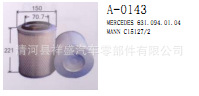 廠傢供應631.094.01.04 C15127/2空氣濾清器濾芯工廠,批發,進口,代購