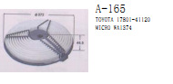 供應豐田17801-41120 WA1374空氣濾清器， 空氣濾芯工廠,批發,進口,代購