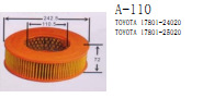 供應豐田17801-24020 17801-25020空氣濾清器工廠,批發,進口,代購