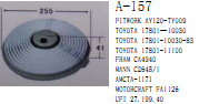 供應豐田17801-10030 17801-11100 CA4940 FA1126空氣濾清器工廠,批發,進口,代購