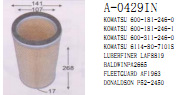 廠傢供應600-181-2460 AF1963 600-181-246-1 P52-2450空氣過濾器工廠,批發,進口,代購