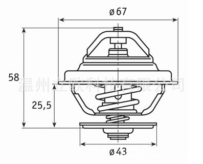 0052032675 奔馳節溫器MERCEDES-BENZ 來樣來圖定做工廠,批發,進口,代購