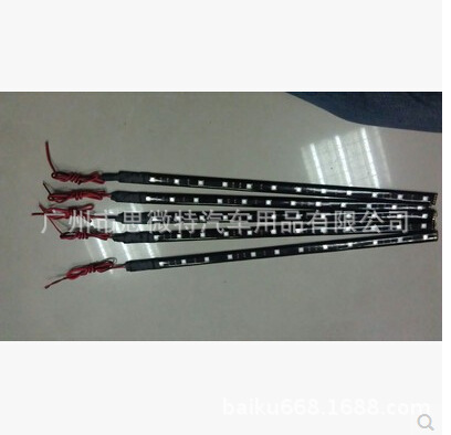 汽車LED裝飾燈條 30CM 15SMD 3528軟條燈 貼片燈條 燈帶工廠,批發,進口,代購