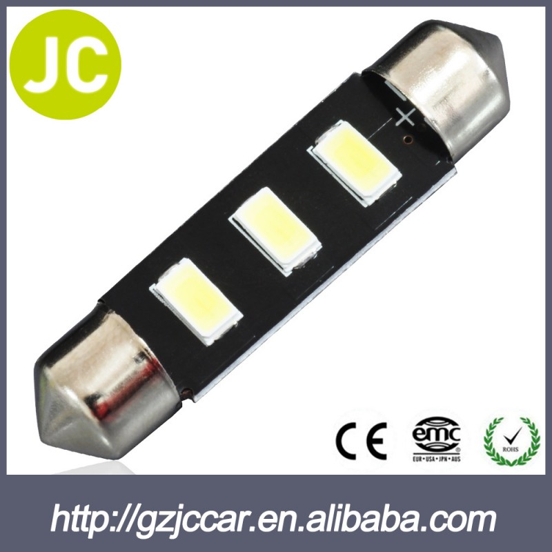 佳馳直銷新款42mm 5630 3led高品質高亮改裝通用牌照燈工廠,批發,進口,代購