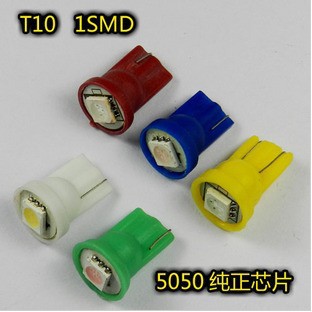 供應T10 1SMD 1燈 5050 LED示寬燈 閱讀燈 行車燈 牌照燈 門邊燈工廠,批發,進口,代購