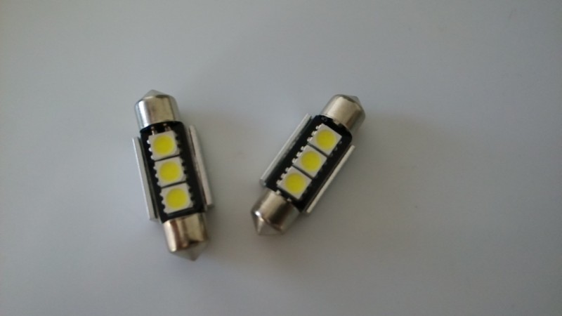 汽車led車頂燈 解碼雙尖canbus 36MM 5050 3SMD 牌照燈 led閱讀燈工廠,批發,進口,代購