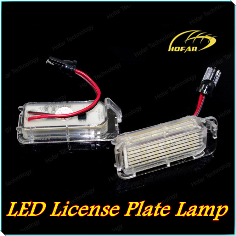 現貨LED牌照燈福特福克斯Ford Focus 5D/蒙迪歐/Fiesta H02026工廠,批發,進口,代購