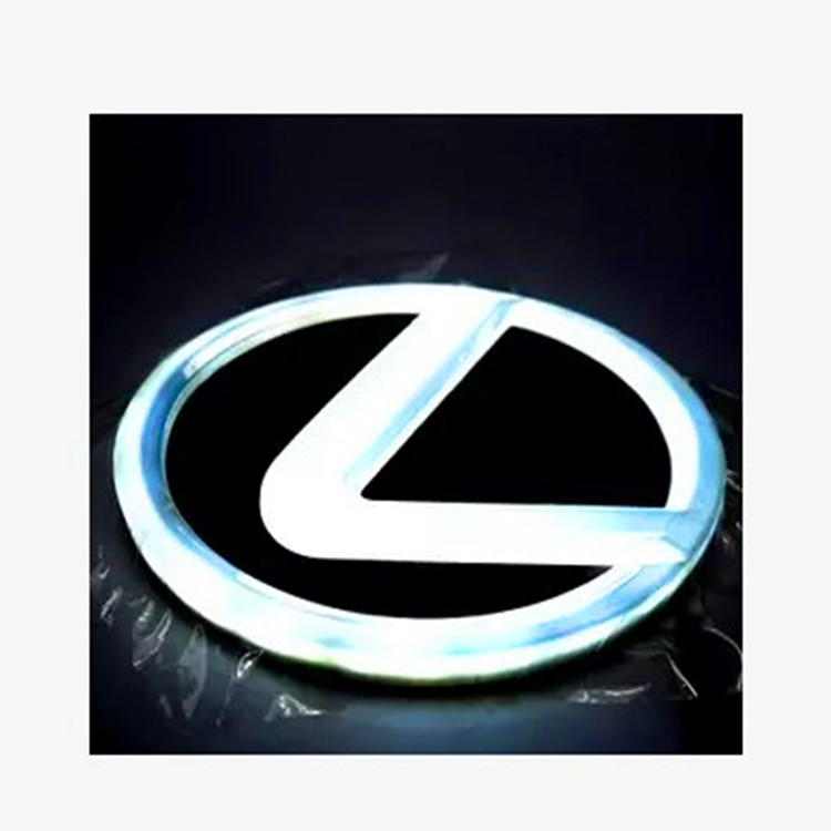 雷克薩斯Lexus4D車標燈 凌志led改裝帶燈背光汽冷光車尾標志燈工廠,批發,進口,代購