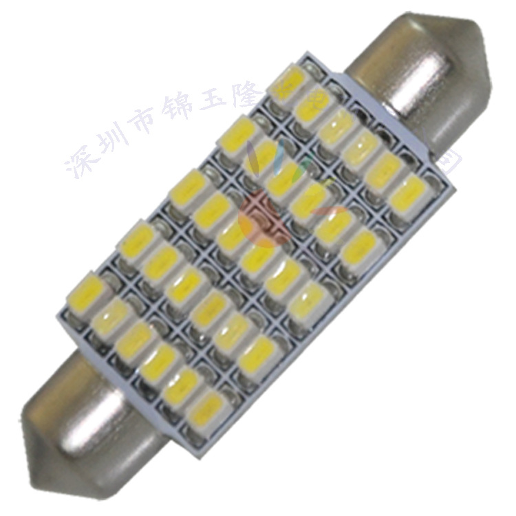 工廠直銷一手貨源42mm 30smd 3020 汽車LED閱讀燈車頂燈牌照燈工廠,批發,進口,代購