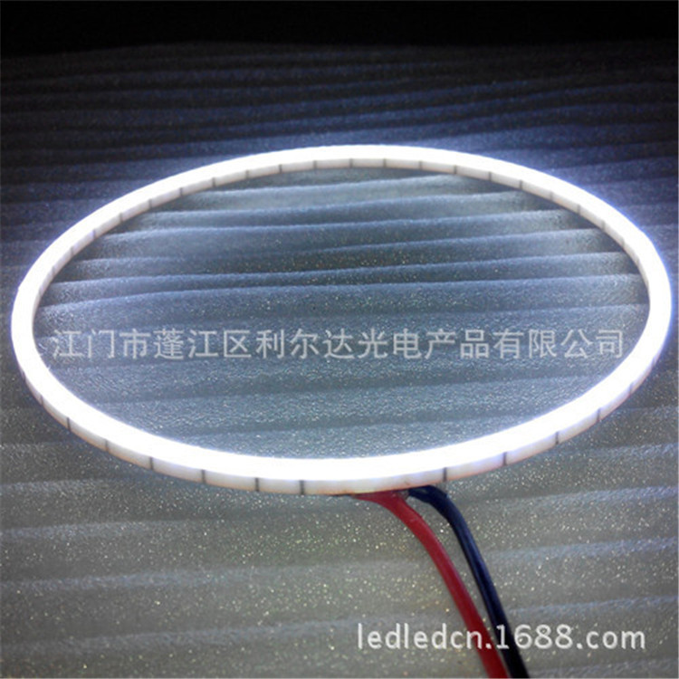 廠傢直銷大量供應LEDф80白光超亮天使眼(帶電源加5元)LT80WC工廠,批發,進口,代購