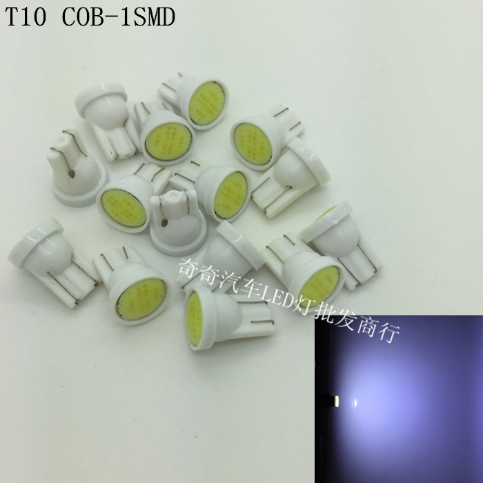 廠傢直銷T10 COB示寬燈 T10高亮車燈 LED閱讀燈 COB牌照燈工廠,批發,進口,代購