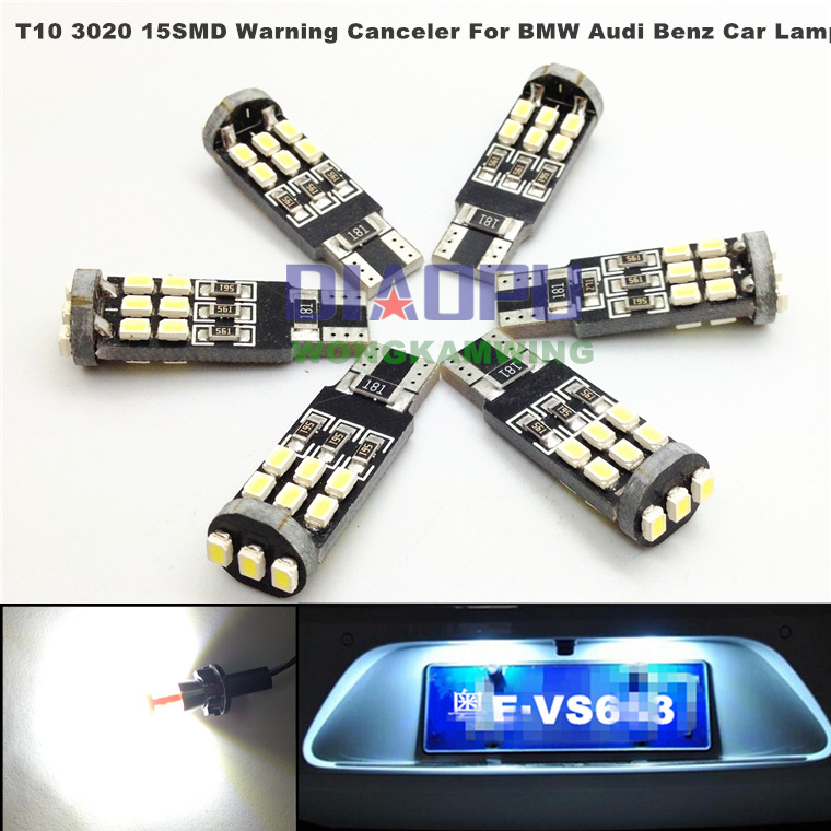 T10 15SMD-3020-CANBUS 牌照燈 LED解碼車燈工廠,批發,進口,代購