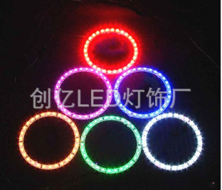 創億直銷寶馬LED天使眼光圈 超炫 90CM-3528- 27SMD LED汽車燈工廠,批發,進口,代購