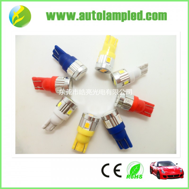 廠傢暢銷T10 6SMD2835LED汽車機表燈  小燈  牌照燈工廠,批發,進口,代購