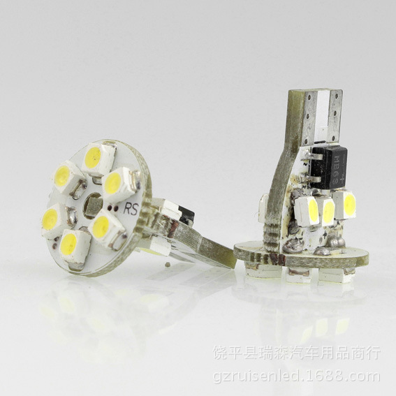 汽車LED解碼T10/12108/   12SMD  示寬燈 牌照燈工廠,批發,進口,代購