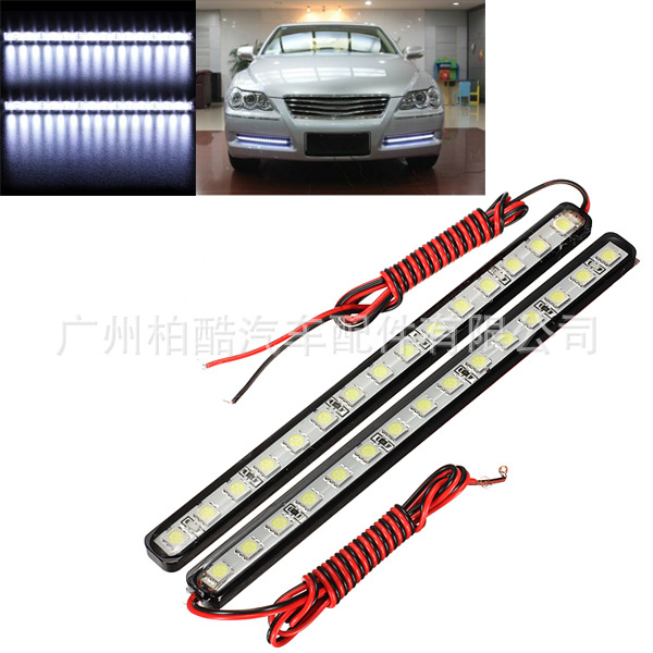 汽車LED鋁合金5050-15SMD 日間行車燈 日行燈 前照燈 牌照燈工廠,批發,進口,代購