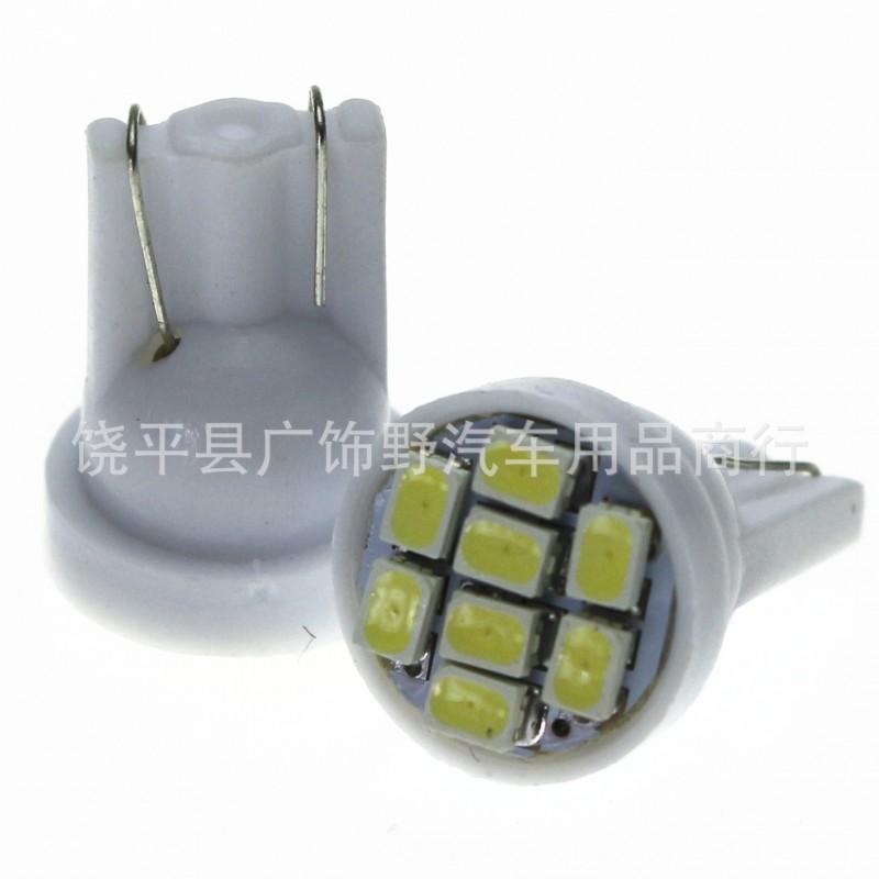 T10 1206 8SMD 示寬燈 汽車LED 8燈 牌照燈  貼片示寬燈 W5W工廠,批發,進口,代購