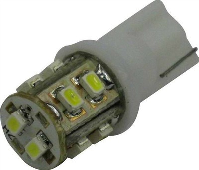 汽車LED 高亮度 T10 10SMD 1206 示寬燈/機表燈/閱讀燈/廠傢直銷工廠,批發,進口,代購