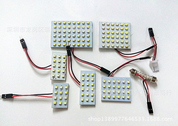 1210車廂燈/3528燈珠/ 9SMD- 48SMD 室內燈板 車頂燈 車廂燈批發工廠,批發,進口,代購