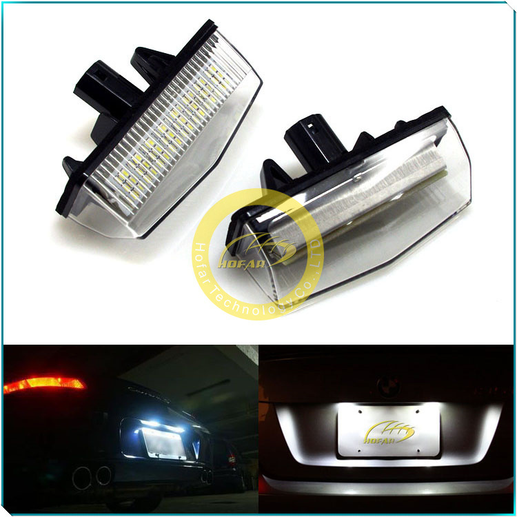 豐田普銳斯 汽車牌照燈總成LED LICENSE PLATE LAMP TOYOTA PRIUS工廠,批發,進口,代購