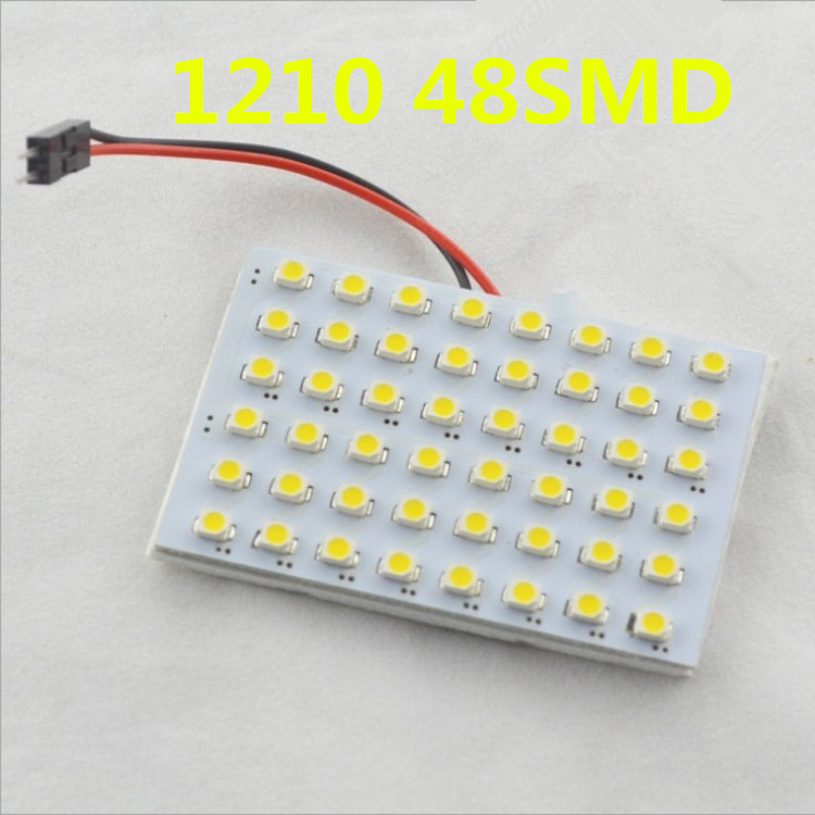 汽車LED閱讀燈/車頂燈/室內燈/LED車頂燈/閱讀燈LED 48SMD 1210工廠,批發,進口,代購