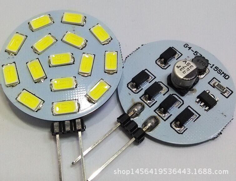 牛人廠傢直銷傢用G4-15smd-5730無極寬電壓9-36v吊燈/水晶燈光源批發・進口・工廠・代買・代購