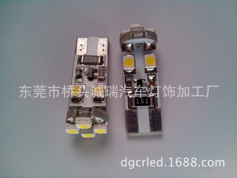 誠瑞燈飾廠 供應高品質led車燈 T10-8smd 3528車燈 解碼車燈工廠,批發,進口,代購