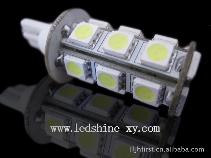 LED汽車燈、LED Auto Lamp (T10-18SMD)工廠,批發,進口,代購