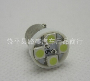 LED汽車燈泡 BA9S-4SMD T4W LED指示燈 3528 SMD LED工廠,批發,進口,代購