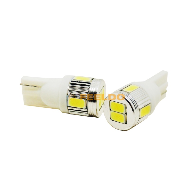 汽車LED燈 T10/194/W5W 5630-6SMD 白色  #3898工廠,批發,進口,代購