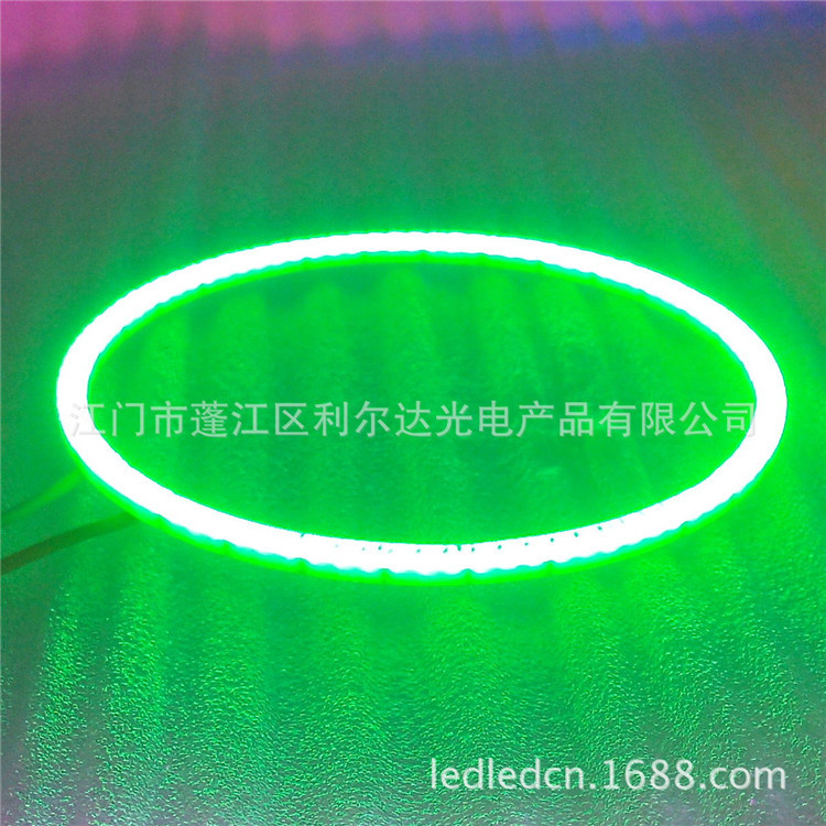 廠傢直銷大量供應LEDф60綠光超亮天使眼(帶電源加5元)LT60GC工廠,批發,進口,代購