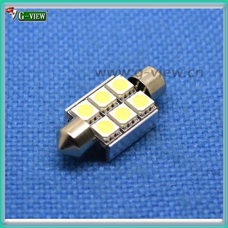 F31-6SMD-5050帶鋁件散熱器解碼牌照燈 後備箱燈閱讀燈行車示寬燈工廠,批發,進口,代購