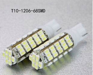 T10牌照燈 68燈 1206 led插泡 汽車led閱讀燈 led機表燈工廠,批發,進口,代購