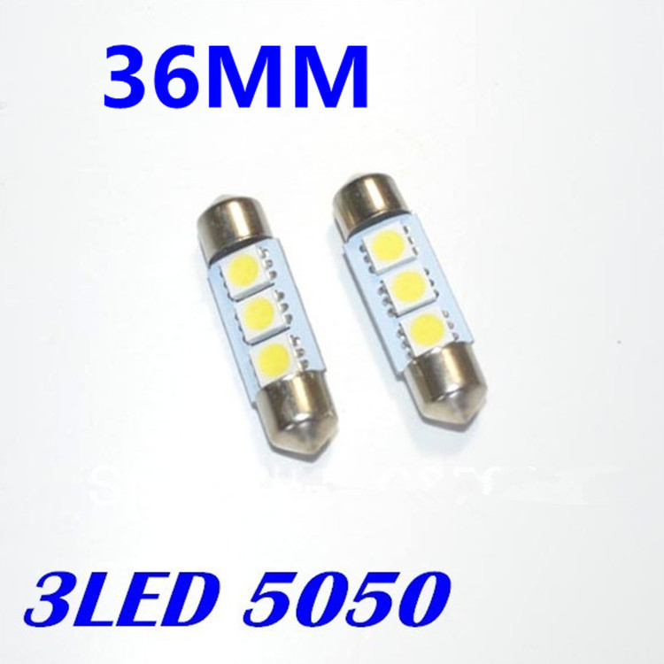 LED雙尖5050-3SMD-31MM-36MM閱讀燈/後備箱燈/車頂燈工廠,批發,進口,代購