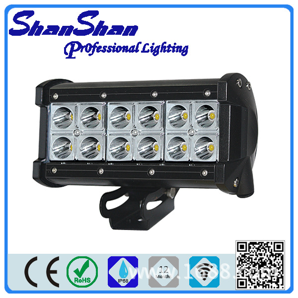 36W LED長條CREEworklight大功率探照燈 工程燈 LED工作燈 車頂燈工廠,批發,進口,代購